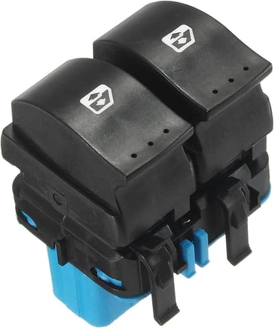 Raamschakelaar - Elektrische Raamlift - Auto Venster Bediening - Directe Vervanging - 10 PIN - Zwart