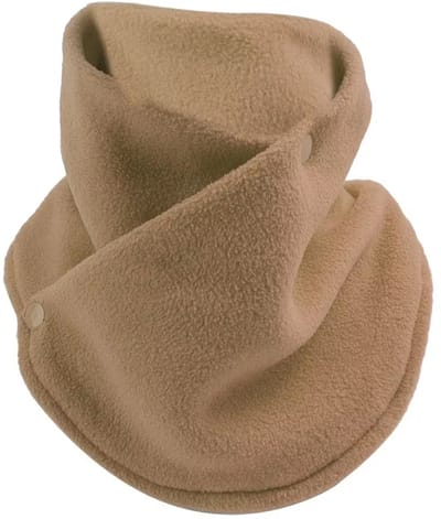 Warme Fleece Sjaal voor Dames - Winddichte Nekwarmer & Pluche Snood voor Winter en Kou