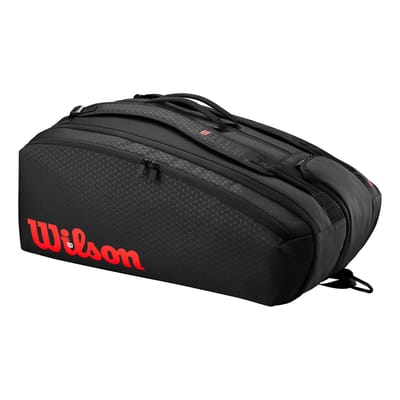 Wilson Clash V3.0 Tennisracket Tas - 15 Rackets - Zwart/Infrarood