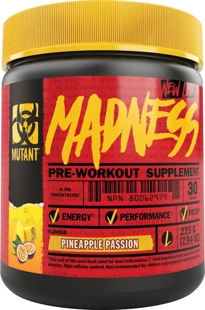 Mutant Madness 30servings Pineapple Passion