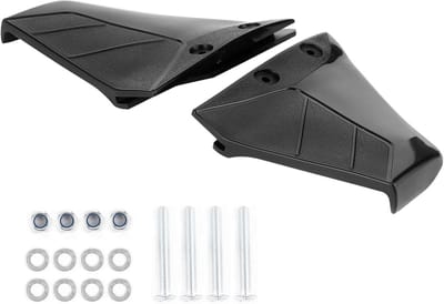 Hydrofoil Motor Stabilizer voor 4-50 Hp Buitenboordmotor, Verbeter Stabiliteit en Prestaties, 180 mm Dubbelset met Bevestigingsmateriaal