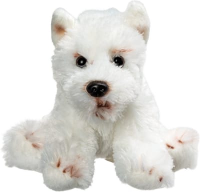 Suki Gifts Pluche knuffel West Highland Terrier - Hondensoorten - 13 cm