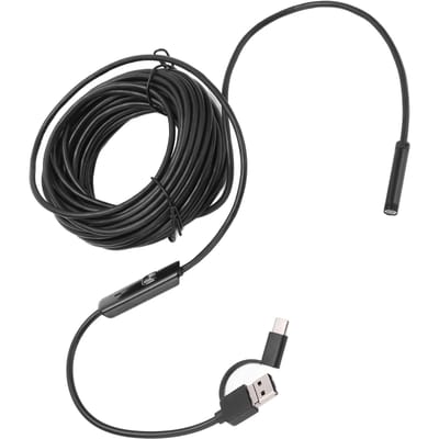 AN100?7 7.0mm Industriële Endoscoop Flexibele Kabel 3 In 1 Hoge Definitie Regenbestendig Slangcamera black
