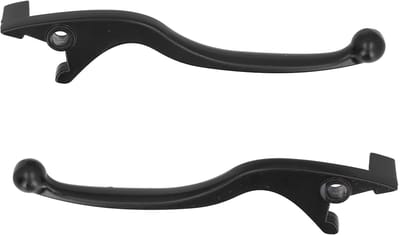 Dailygoody - Aluminium Remhendels - 2PCS - Duurzaamheid - Stijlvol - Geschikt voor Motor en Moped - Zwart - Geschikt voor ATV - Kleur Zwart