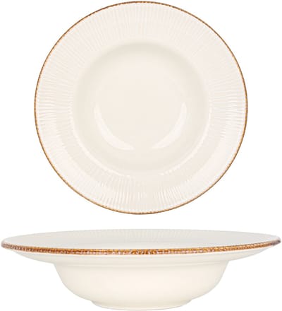 By Bone Pastabord - Grace - Porselein - 25 cm (400cc) - set van 2