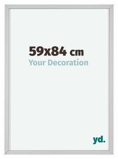 Your Decoration - Fotolijst 59x84 cm - Aluminium - Wit - Virginia