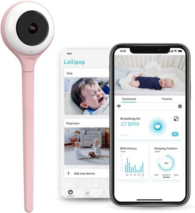 Slimme WiFi Baby Monitor met Huilherkenning, Geluid- en Bewegingsdetectie