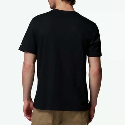 Columbia Csc™ Seasonal Graphic T-shirt Met Korte Mouwen Zwart M Man