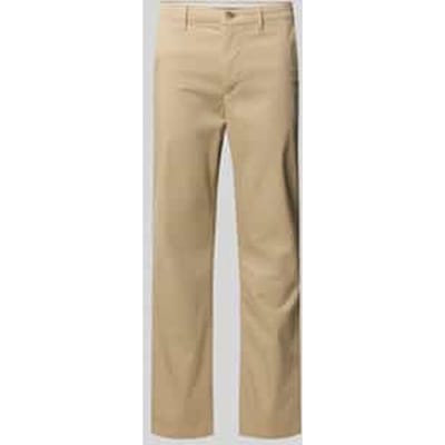 straight fit chino van katoenmix