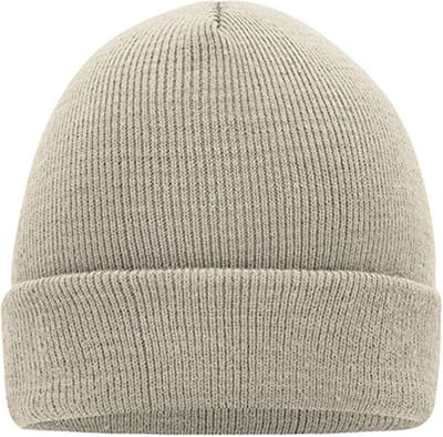 Myrtle Beach 'Knitted Cap' Beanie Zand