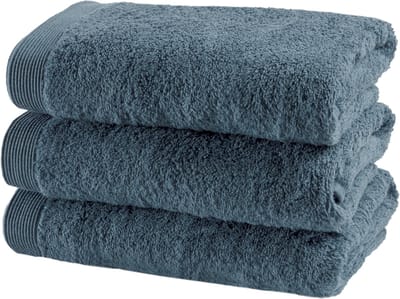 Casilin - Como - set van 3 gastendoekjes - 30x50cm -  Ocean - Blauw