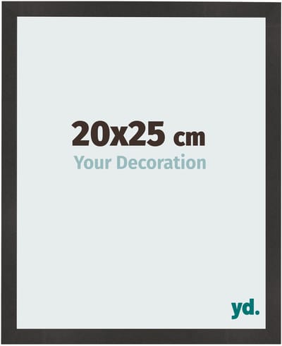 Your Decoration - Fotolijst 20x25 cm - MDF - Zwart Mat - Bologna