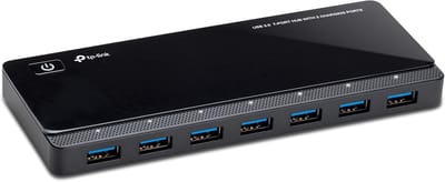 USB 3.0 7-Port Hub met 2 Oplaadpoorten - Perfecte Oplossing voor Meer Apparaten