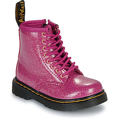 Dr. Martens  Laarzen 1460 T Fuchsia Silver Nebula Glitter
