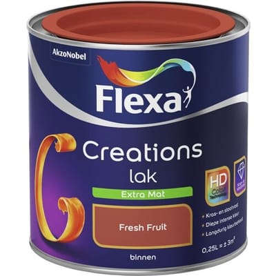 Flexa - Creations Lak Extra Mat - Fresh Fruit - 250 Ml