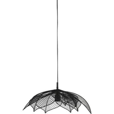 Light & Living Hanglamp Pavas - Zwart - Ø54cm - Botanisch - Hanglampen Eetkamer, Slaapkamer, Woonkamer