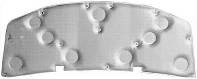 Motorruimte Isolatie - Motorkap Mat - Geluidsisolatie Verbeteren - Hittebestendig Materiaal - 1000x1000mm - Zilver
