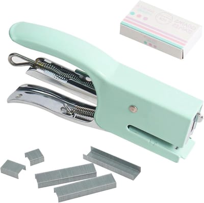 Bureaunietmachine 16 vellen capaciteit inclusief 750 nietjes - kantoor school thuis bureau accessoires