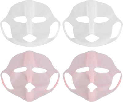 Herbruikbare Siliconen Houder voor Gezichtsmaskers, Bescherming tegen Verdamping, Ideaal voor Hydraterende en Anti-Rimpel Maskers