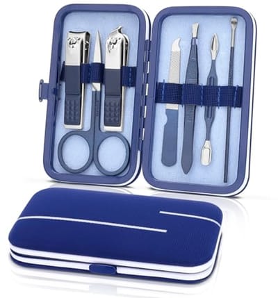 Professionele 7-in-1 Manicureset voor Nagelverzorging - Roestvrij Staal