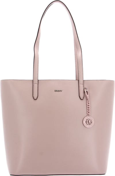 DKNY Leren Shopper Schoudertas Bryant NS Tote Cashmere / Silver Roze