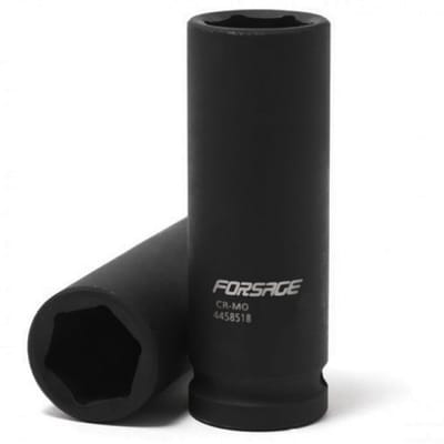 Forsage - Lange Dopsleutel - 6-kant - 12mm - Cr-mo