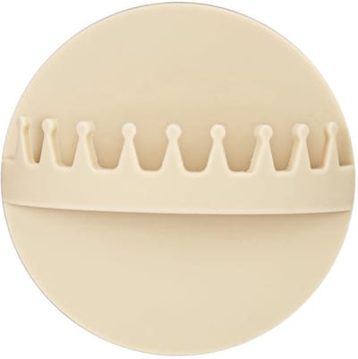 Haarvanger Douchewand - Siliconen Haarvanger - Wandbevestiging - Voorkomt Verstopping - Universele Maat 9,3x9,3cm - Beige - Afvoerfilter