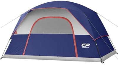 Ruime Tent voor 4-6 Personen - Waterdicht en Winddicht met Eenvoudige Installatie