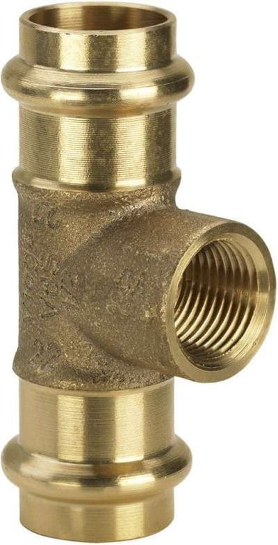 Viega Sanpress Fitting met 3 aansluitingen