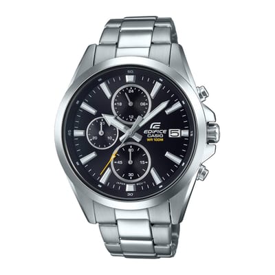 Casio Edifice EFV-560D-1AVUEF Herenhorloge 42 mm - Zilverkleurig