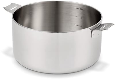 Beka Evolution steelpan/kookpot - Ø 14 cm – 1,1L – RVS – Zonder Greep – Geschikt voor inductie & vaatwas