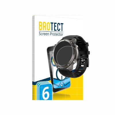 BROTECT - Screenprotector voor Knauermann GPS 4 (2025) - Folie Beschermfolie transparant 6 Stuks