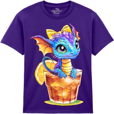 KIDS Draak Iced Tea Dragon The Coloured House KIDS T-shirt L