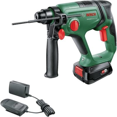 Bosch Home and Garden Universal Hammer -Accu-boorhamer 18 V 2.5 Ah Li-ion Incl. accu, Incl. lader, Incl. koffer