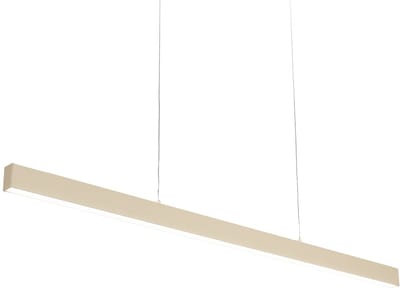 Lumidora Hanglamp 75224 - ALFIE - 2 Lichts - Ingebouwd LED - 24.0 Watt - 2400 Lumen - 6500 Kelvin - Beige - Metaal - Met dimmer