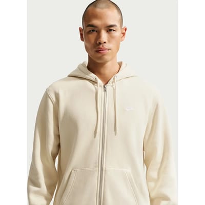 Nike Club Bb Full-zip Heren Hoodie Fn3861-229 - Kleur Bruin - Maat M