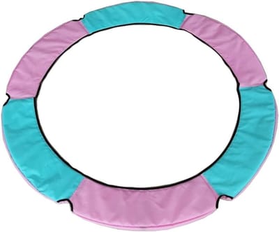 Trampoline Vervanghoes - Springcover Pads - Veilig Springen - Waterdicht Oxford Stof - 1.5 Meter - Roze Groen