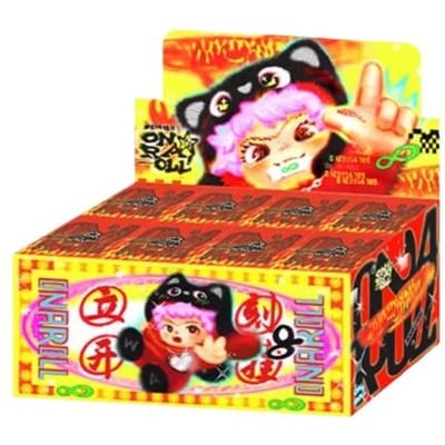 Originele Wakuku 3.0 On A Roll Series Blind Box Poppen Schattig Model Verzamelaar en Decoratief Tas Hanger Accessoires Sleutelhanger Speelgoed G Official Genuine white
