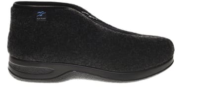 Hoge Wollen Pantoffel Rits maat 43
