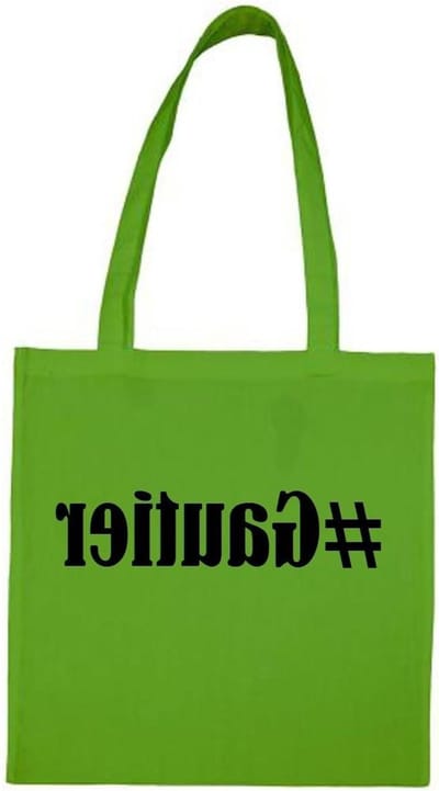 Schoudertas - Draagtas - Dagelijks Gebruik - Vormvast Katoen - 38x42 cm - Groen