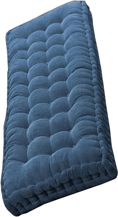 Veranda Kussen - Bankkussen Rugleuning - Buiten Meubels - Verdikt Comfort - 120x35cm - Donkerblauw