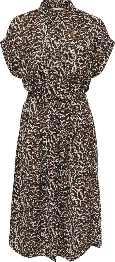 ONLY - ONLJANET S/S SHIRT DRESS CS PTM - Dames - Maxi jurken