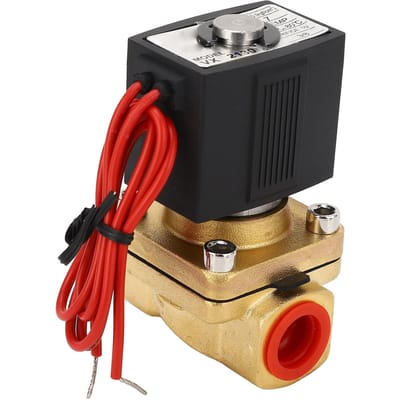 Pneumatisch magneetventiel Snelle respons Koper Goede afdichting Normaal gesloten magneetventiel voor olie