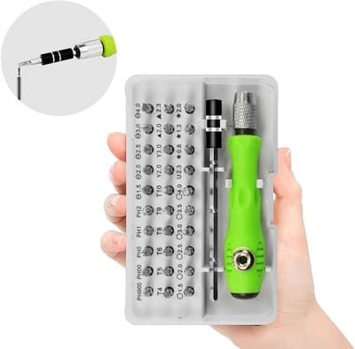 Schroevendraaiers - Precisieschroevendraaierset - 32 in 1 - Kleine schroevendraaierset - Minischroevendraaierset - voor mobiele telefoons, laptops, brillen, horloges - ANMI