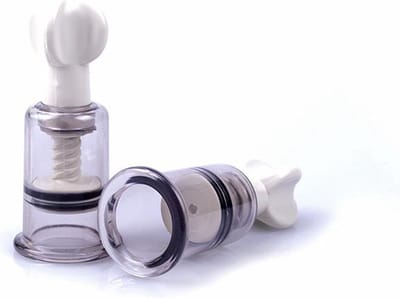 Kiotos - Twist Vacuum Cups - Tepelzuigers - 2 stuks M - 30 mm