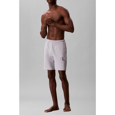 Calvin Klein Monogram Sleep Short Misty Grey Taglia: M | Biancheria intima Outlet | Uomo | Grigio