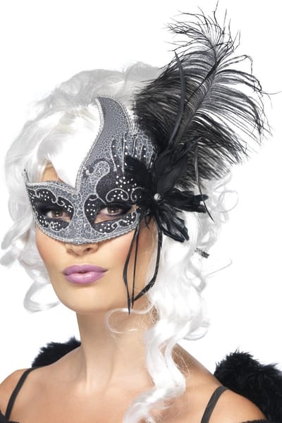 Dressing Up & Costumes | Costumes - Burlesque Showgirl - Masquerade Dark Angel E