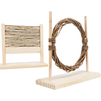 Trixie Kleine Huisdieren Agility Set met Ring & Horden voor Ratten Dwergkonijnen 28x26x11cm
