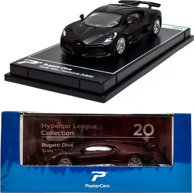 Bugatti Divo 1-64 Hypercar League Collection Postercars Die-cast