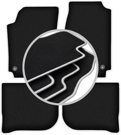 CARLUX-SILVER automatten voor: Audi 100 C4 avant, stationwagen, sedan (1991-1994)